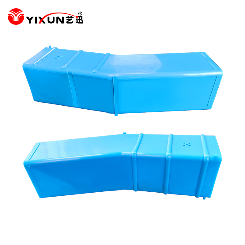 Plastic Blue PVC Corner Cable Raceway Plastic Blue PVC Corner Cable Raceway