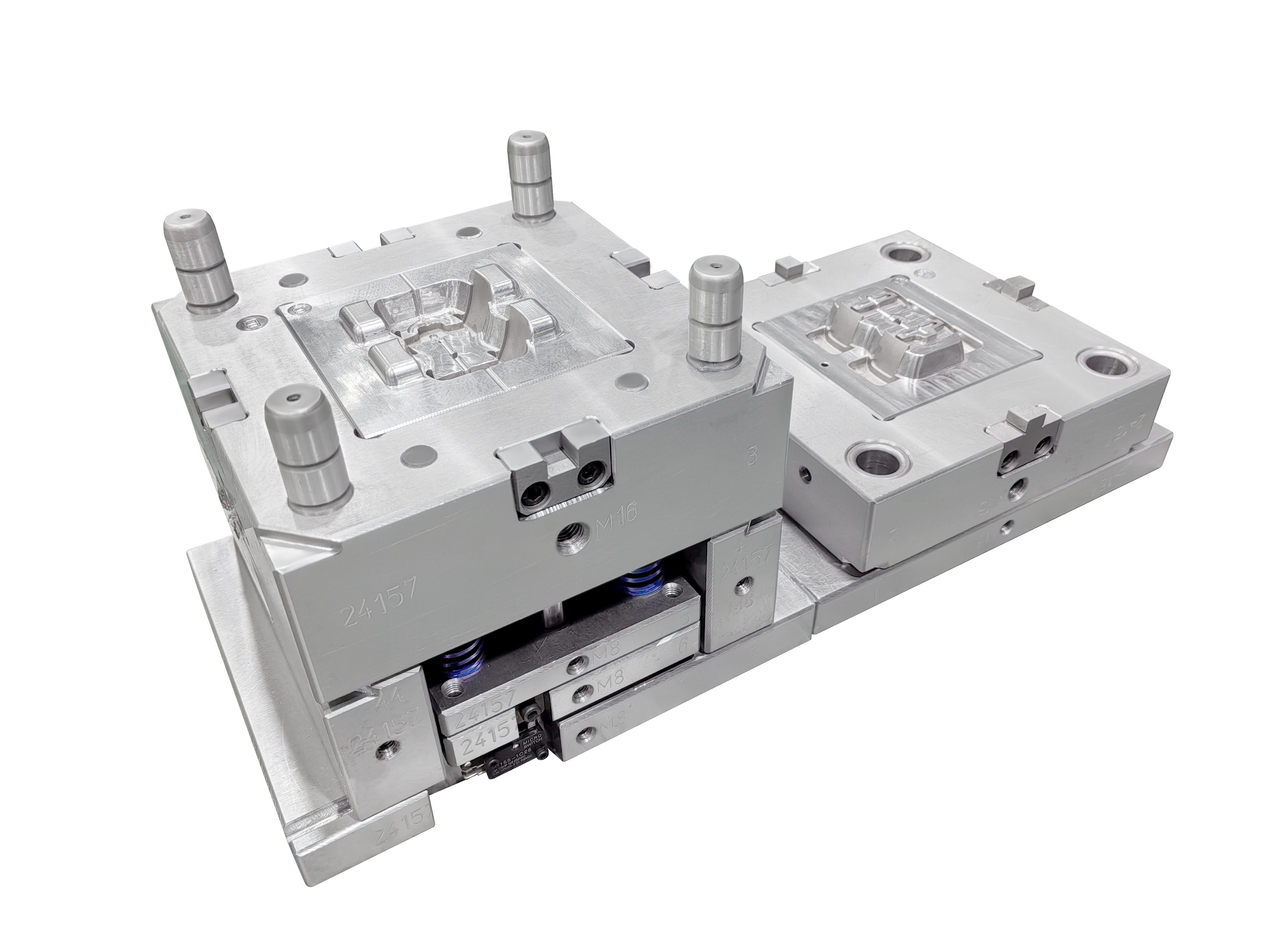 1*4 Cavity PA6 Material Retainer Block Mold 1*4 Cavity PA6 Material Retainer Block Mold