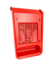 Precision Injection Molded Red Plastic Housing Assembly for Electrical & Industrial Equipment