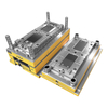 Custom 1x2 Cavity Injection Mold for Transparent PC Card Shell Precision Tooling for Trading Card Collectors
