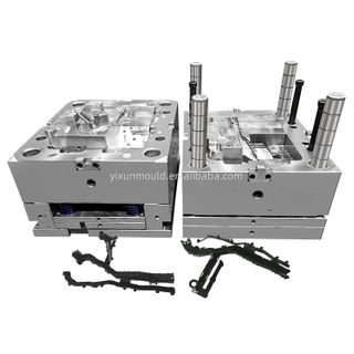 1+1 Cavity Injection Plastic Mold for Plastic Protective Parts PA6 ABS PP Material