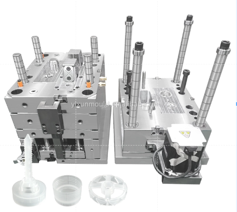 Injection Plastic Mold Maker Plastic Container 1+1+1 Cavity PP PS Material