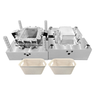 1*16 CNC Mold Maker Injection Mold for PP Plastic Basket PA6 Recycled HIPS Material