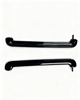 Black Plastic Gas Assisted Injection Molded Door Handle for Furniture/Equipment - Customized Injection Molding Solution