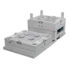 PA6 Injection Mold for Plastic Parts Cold Runner ABS PVC Rubber Steel PP Materials Gas Assisted Mold