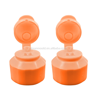 Injection Mold Maker Plastic Bottle Caps And Thread Ribbed Finish Different Color And Shape