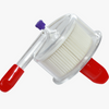 Injection Plastic Mold Maker Arterial Filter Infusion Accessory Plastic Parts 1+1+1 Cavity PP PS Material