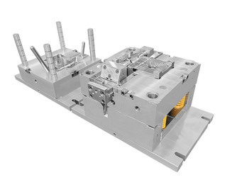 CNC Mold Maker Injection Mold for TPU PA6 PE PC Material 1+1 cavity