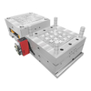 1*16 CNC Mold Maker Injection Mold for PP+30% Fiber Filler PA6 Recycled HIPS Material