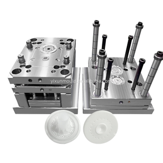 ISO13485 Injection Plastic Mold Maker Plastic Caps Over Mold TPU 1+1Cavity P20 Material