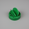 Multiple Cavity Plastic Injection Mold for Flip Top Caps with HDPE Bottles-Ribbed Finish