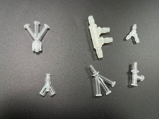  ISO 13485 Certification S136 Mold Steel Plastic Injection Mold Medical PP Material Straight Connector Injection Mold