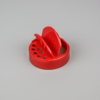 Multiple Cavity Plastic Injection Mold for Flip Top Caps with HDPE Bottles-Ribbed Finish