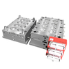 Plastic Injection Mold for Vent Cap PP Hot Runner 1+8 Cavities