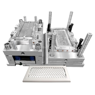 Certificated ISO9001 Injection Plastic Injection Mold for Industrial Plastic Vents PA6 ABS PP Material