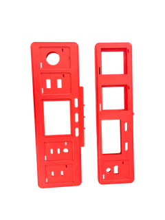 High Precision Injection-Molded Control Panel Housing Set