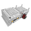 1*16 CNC Mold Maker Injection Mold for PP+30% Fiber Filler PA6 Recycled HIPS Material