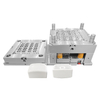 Durable Multiple Cavity Injection Mold for Cosmetic Container Caps Plastic Part PA6 PVC ABS Material