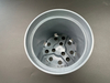Durable Injection Mold Matte Gray PP Garden Planter Flower Pot