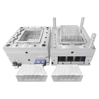 Injection Mold for Plastic Bottom Box: A Specialized Manufacturing Tool Designed To Produce Plastic Bottom Boxes Through The Injection Molding Process. 