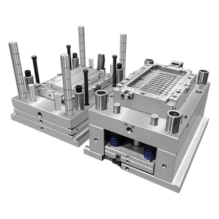 CNC Mold Maker Injection Mold for Ventilation Nets Plastic PA6 PE PC Material