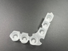 L-Shaped Connected Plastic Stoppers Injection-Molded Laboratory & Medical Seals