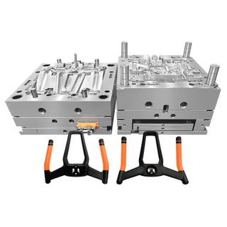 1*2 Cavity Injection Plastic Mold for Automotive Handle PA6 +GF15%