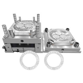 1*2 Cavity Injection Plastic Mold for Handle PC for Transparent Lens