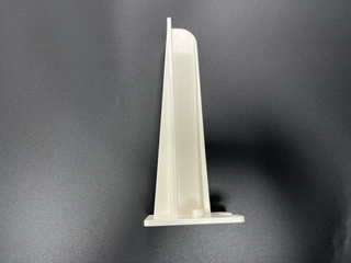 Precision Injection-Molded White Plastic Pump Foot OEM Molding Factory