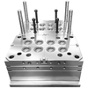 High Output 1*8 Cavity Mold Food-Grade HDPE Pin Point Gate 1.2344 HRC48-50 Steel Polished Surface Plastic Injection Cap Mold