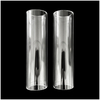 Ultra High Light Transmittance Crystal Clear without Bubbles Logo Printing Available PMMA Hollow Round Tube Plastic Injection Mold 