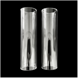 Ultra High Light Transmittance Crystal Clear without Bubbles Logo Printing Available PMMA Hollow Round Tube Plastic Injection Mold 