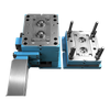 1*2 Cavity PC+UV Protection Pin Point Gate Polished Mold And Core Spot Lamp Lens Plastic Mould