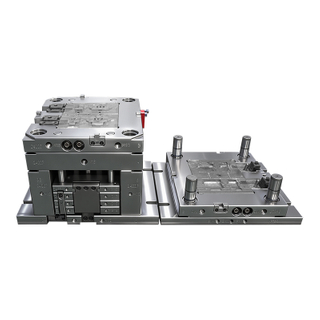 2+1+1 Cavity PC Direct Gate with Horn Runner Cavity Polished To High Gloss 1.2083 HRC48-52 Mold Steel Plastic Switch Panel Mold