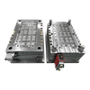  PP Material 1*32 Cavity Direct Submarine Gate 1.2344 HRC46-48 Steel Texture VDI 24# 1mm Clear Plastic Positioning Clips Plastic Injection Molding