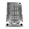  PP Material 1*32 Cavity Direct Submarine Gate 1.2344 HRC46-48 Steel Texture VDI 24# 1mm Clear Plastic Positioning Clips Plastic Injection Molding