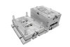 1*2 Cavity PC Material Large Sprue Submarine Gate 1.2083ESR HRC48-52 Steel Polished Cavity And Core Socket Panel Custom Mould