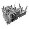 ISO9001 Certificated 2+2 cavity OEM Mold Service PP white Pin-point gate 2083 HRC48-52 mold steel Plastic Screw axis or Axis covers Mould 
