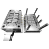 1*4 Cavity PA66 Material Pin Point Gate 2344 HRC48-52 Mold Steel Cavity And Core SPI-B2 Finish Gear Moulding 