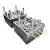 1+1 Cavity PA66+30GF Pin-point Gate 1.2344 HRC48-52 Steel VDI27-30 Surface Finish Industrial Moulds Superior Plastic Container Cap Injection Molding