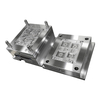 2+2 ABS Material Horn Gate Side 1.2083ESR HRC48-52 Steel Polishing Texture Small Face Cover Moulding 
