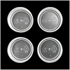 High Output 1*8 Cavity Mold Food-Grade HDPE Pin Point Gate 1.2344 HRC48-50 Steel Polished Surface Plastic Injection Cap Mold