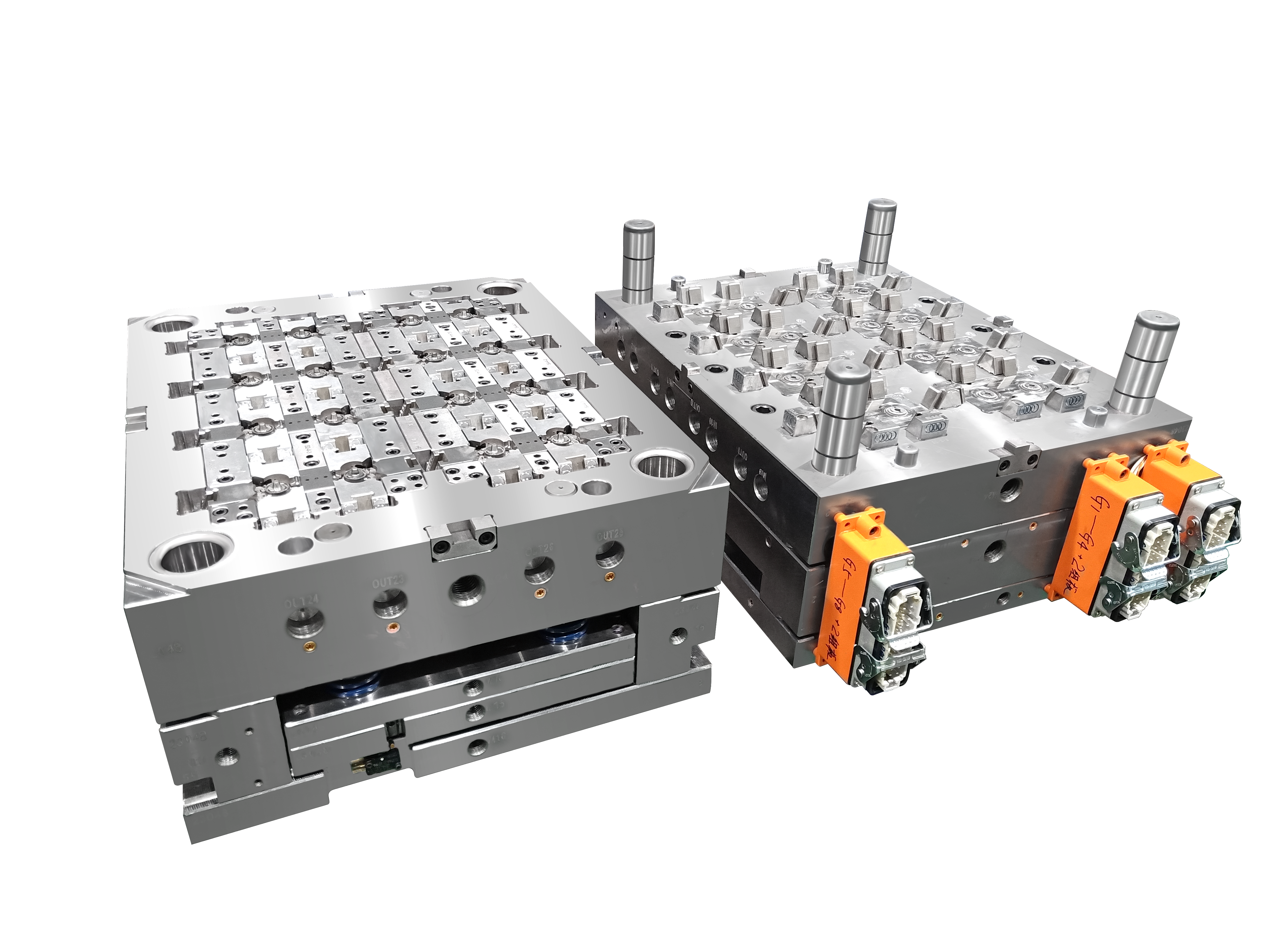 Annular Part Lateral Snap-fit Locating Structure Mould 