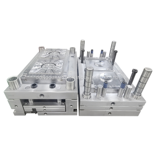 1*2 PP Cavity Sub Side Gate 738H HRC35-40 Mold Steel Cavity And Core Fine Polish Plastic Mounting Plate Mould