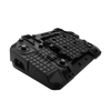 1*1 Cavity PA6+30GF Material Pin Point Gate 738 HRC30-35 Mold Steel Cavity VDI-27 Texture Custom Industrial Products Holder Top Injection Molding Mold