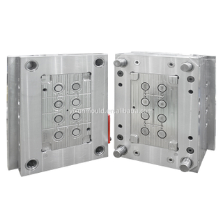 1*8 Cavity S136 HRC48-52 Steel Submarine Gate PP Straight Connector Injection Plastic Mold 