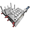 1*4 Cavity PA66 Material Pin Point Gate 2344 HRC48-52 Mold Steel Cavity And Core SPI-B2 Finish Gear Moulding 