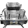 High-Volume Cosmetic Packaging Production 16 Cavity PP Injection Mold Cosmetic Lipstick Cap Cover High Precision Hydraulic Core Pulling Tooling 