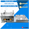 Custom High Precision Durable PP Piston Handle Injection Mold 1×8 Cavity 1.2344 Steel Injection Mould