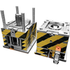Factory Direct Hot Runner Polished Mold Surface ABS UV Plant Segment Housing Parts Injection Mold